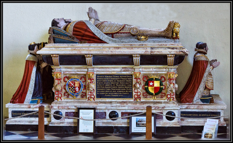 Earl of Surrey, Henry Howard, St Michael the Archangel, Framlingham, Suffolk,