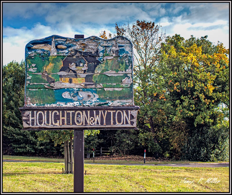 The Village Sign, Before its Transformation