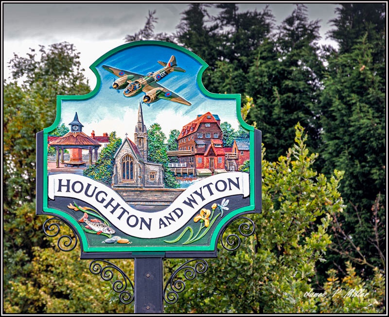 The Village Sign, After its Transformation