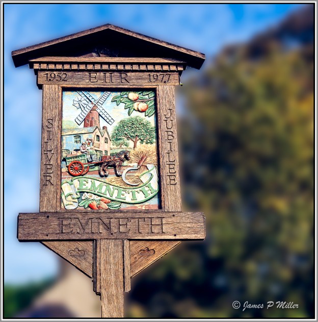 Emneth Village Sign, Norfolk