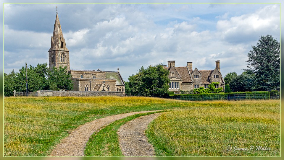 St Mary and All Saints Church Beside Pilton Manor House